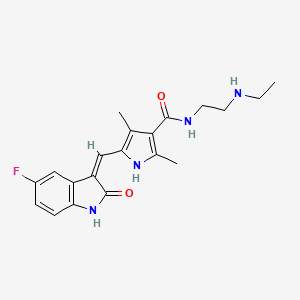 molecular formula C20H23FN4O2 B1246936 N-Desethyl Sunitinib CAS No. 356068-97-8