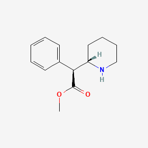 molecular formula C14H19NO2 B1246959 l-Methylphenidate CAS No. 20748-11-2
