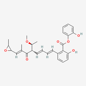 molecular formula C28H30O7 B1246960 Gibbestatin C 