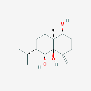 molecular formula C15H26O3 B1246961 Kikkanol A 