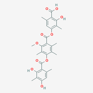 molecular formula C29H30O10 B1246970 Thielavin J 