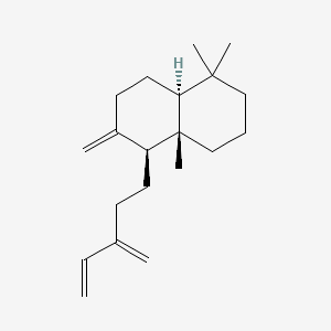molecular formula C20H32 B1246985 Sclarene 