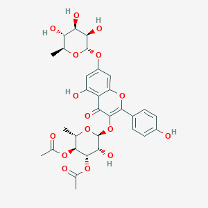 molecular formula C31H34O16 B1246990 Crassirhizomoside B 