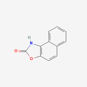 molecular formula C11H7NO2 B12470010 Naphtho[1,2-d][1,3]oxazol-2-ol 