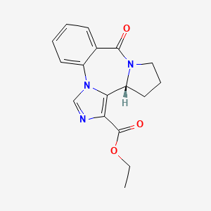 molecular formula C17H17N3O3 B1247008 Ro 145974 CAS No. 88552-32-3