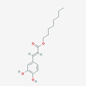 molecular formula C17H24O4 B1247011 Octyl caffeate 