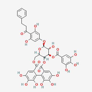molecular formula C42H34O21 B1247016 Thonningianin A CAS No. 271579-11-4