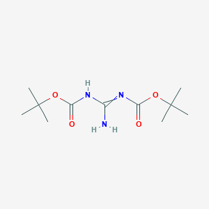molecular formula C11H21N3O4 B124702 N,N'-Di-Boc-guanidine CAS No. 154476-57-0