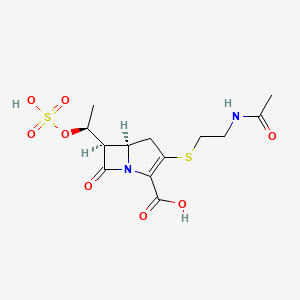 molecular formula C13H18N2O8S2 B1247020 Epithienamycin F CAS No. 79057-45-7
