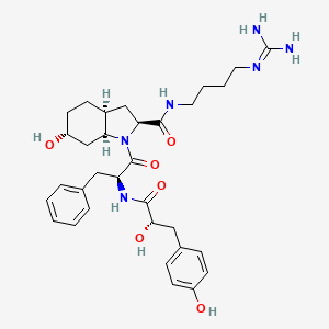 molecular formula C32H44N6O6 B1247031 Microcin SF608 