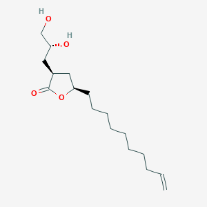 molecular formula C17H30O4 B1247032 Rubrenolide 