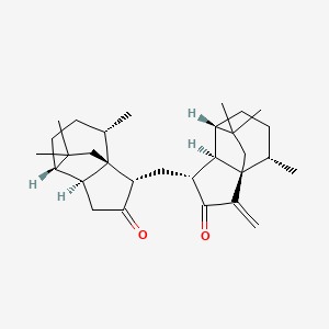 molecular formula C30H44O2 B1247071 Alertenone 