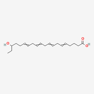molecular formula C20H32O3 B1247075 18-Hydroxyarachidonic acid CAS No. 124411-81-0