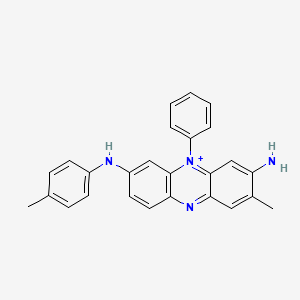 molecular formula C26H23N4+ B1247085 mauveine A 