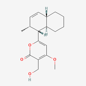 molecular formula C18H24O4 B1247101 Solanapyrone E 