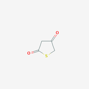 molecular formula C4H4O2S B1247129 THIOTETRONIC ACID) CAS No. 51338-33-1