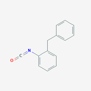 molecular formula C14H11NO B124716 2-Benzylphenyl isocyanate CAS No. 146446-96-0