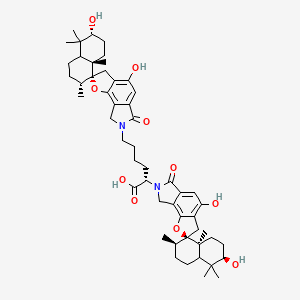 molecular formula C52H70N2O10 B1247166 Stachybocin A 