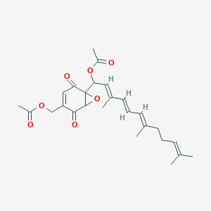 molecular formula C26H32O7 B1247167 Flagranone A 
