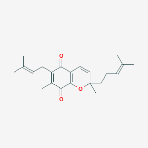 molecular formula C22H28O3 B1247170 Galopiperone 