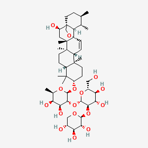molecular formula C47H76O16 B1247177 rotundifolioside I 