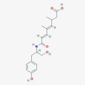 molecular formula C19H25NO5 B1247222 Farinosone C 