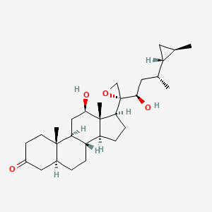 molecular formula C29H46O4 B1247291 aragusterol A 