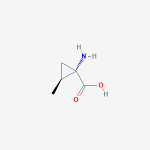 (+)-(1S,2S)-norcoronamic acid