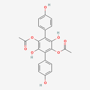 molecular formula C22H18O8 B1247320 Kynapcin-12 