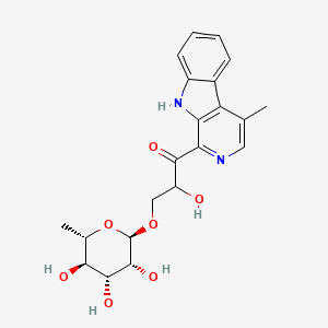 molecular formula C21H24N2O7 B1247353 Oxopropaline B 