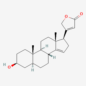 molecular formula C23H32O3 B1247371 beta-Anhydroepidigitoxigenin 