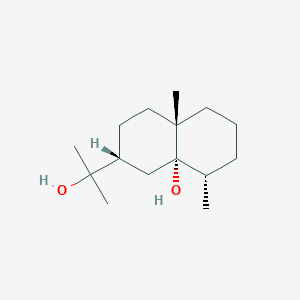 molecular formula C15H28O2 B1247376 7-Epi-ent-eudesmane-5,11-diol 