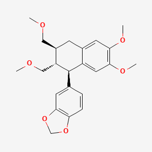 molecular formula C23H28O6 B1247390 Lintetralin 