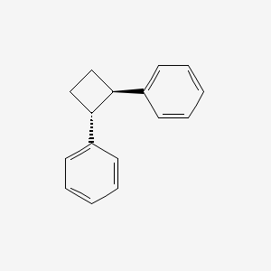 molecular formula C16H16 B1247397 trans-1,2-Diphenylcyclobutane CAS No. 20071-09-4