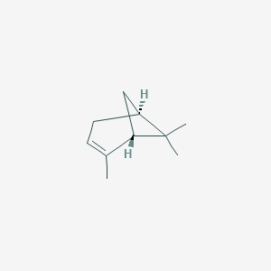 molecular formula C10H16 B124742 alpha-Pinene CAS No. 80-56-8