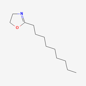 molecular formula C12H23NO B1247421 2-NONYL-4,5-DIHYDROOXAZOLE CAS No. 58821-46-8