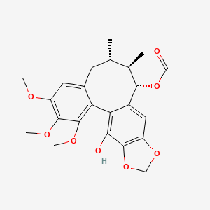molecular formula C24H28O8 B1247438 Kadsumarin A 