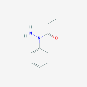 molecular formula C9H12N2O B12474962 N-phenylpropanehydrazide 