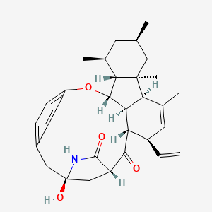 molecular formula C31H39NO4 B1247524 Pyrrocidine B 