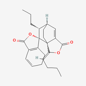 molecular formula C24H28O4 B1247529 Tokinolide B CAS No. 112966-16-2