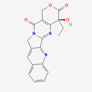 molecular formula C19H15N3O4 B1247539 14-Azacamptothecin 