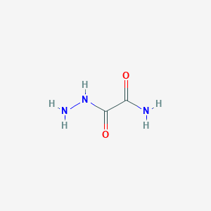 molecular formula C2H5N3O2 B012476 Oxamic hydrazide CAS No. 515-96-8