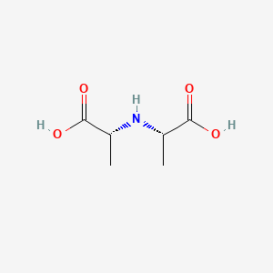 molecular formula C6H11NO4 B1247601 meso-N-(1-carboxyethyl)-alanine 
