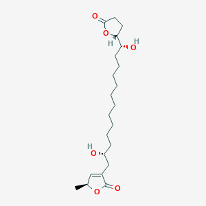 molecular formula C22H36O6 B1247617 Rollicosin 