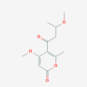 molecular formula C12H16O5 B1247631 Pyrenocine E 