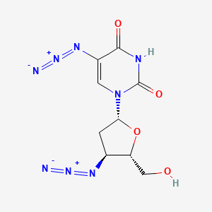 Uridine, 3',5-diazido-2',3'-dideoxy-