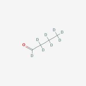 molecular formula C4H8O B124768 N-Butyraldehyde-D8 CAS No. 84965-36-6