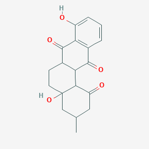 molecular formula C19H20O5 B1247681 Ochracenomicin C 