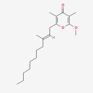molecular formula C20H32O3 B1247765 Verticipyrone CAS No. 544461-53-2