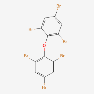 molecular formula C12H4Br6O B1247773 2,2',4,4',6,6'-Hexabromodiphenyl ether CAS No. 35854-94-5